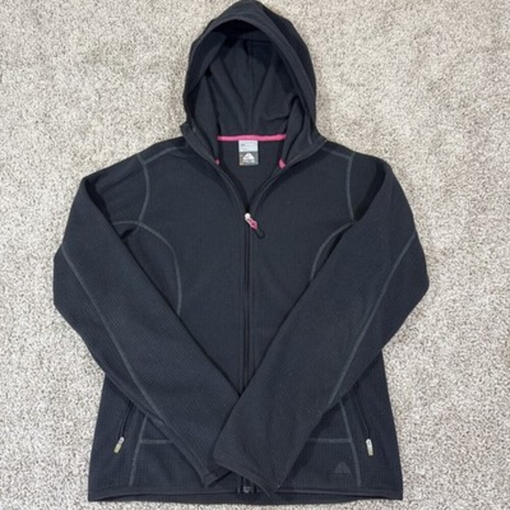 Nike ACG Women’s Thermal Hooded Zip Hoodie Jacket Size S Black Gorpcore EUC